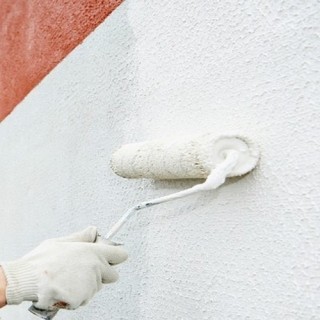 Peinture mur, façade, ravalement