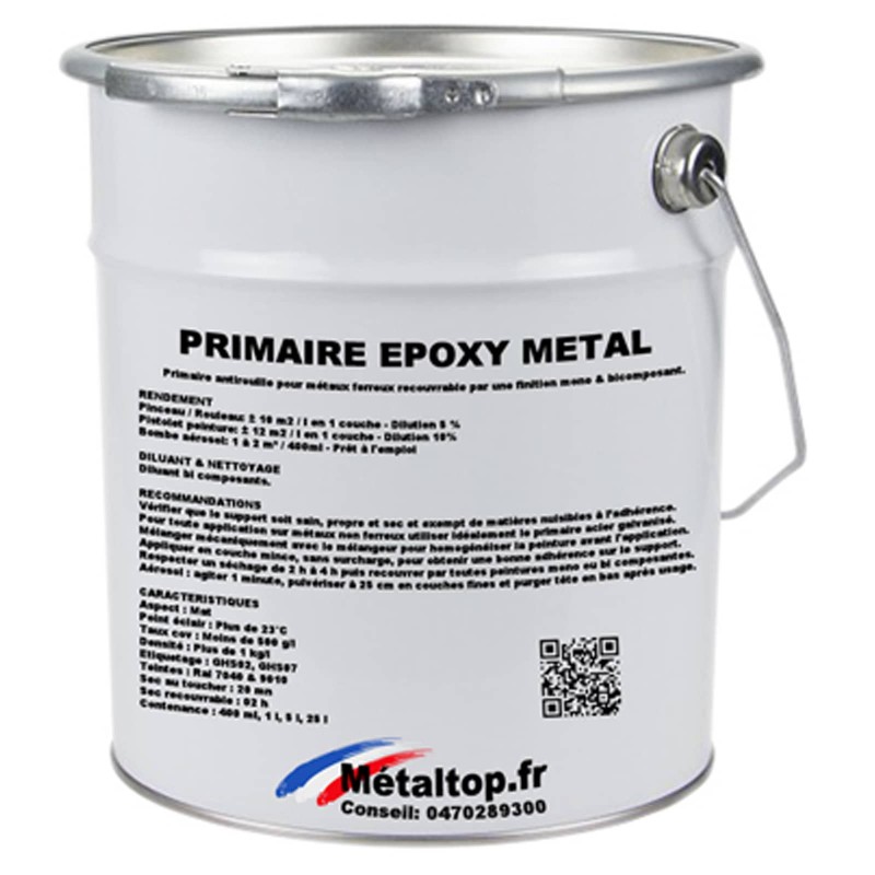 Primaire epoxy metal - Prix d'Usine - Métaltop peinture