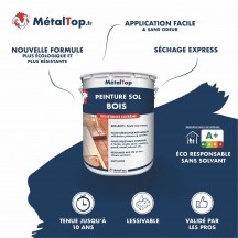 PEINTURE SOL BOIS