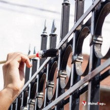 Peindre un métal avec une peinture antirouille ou anticorrosion