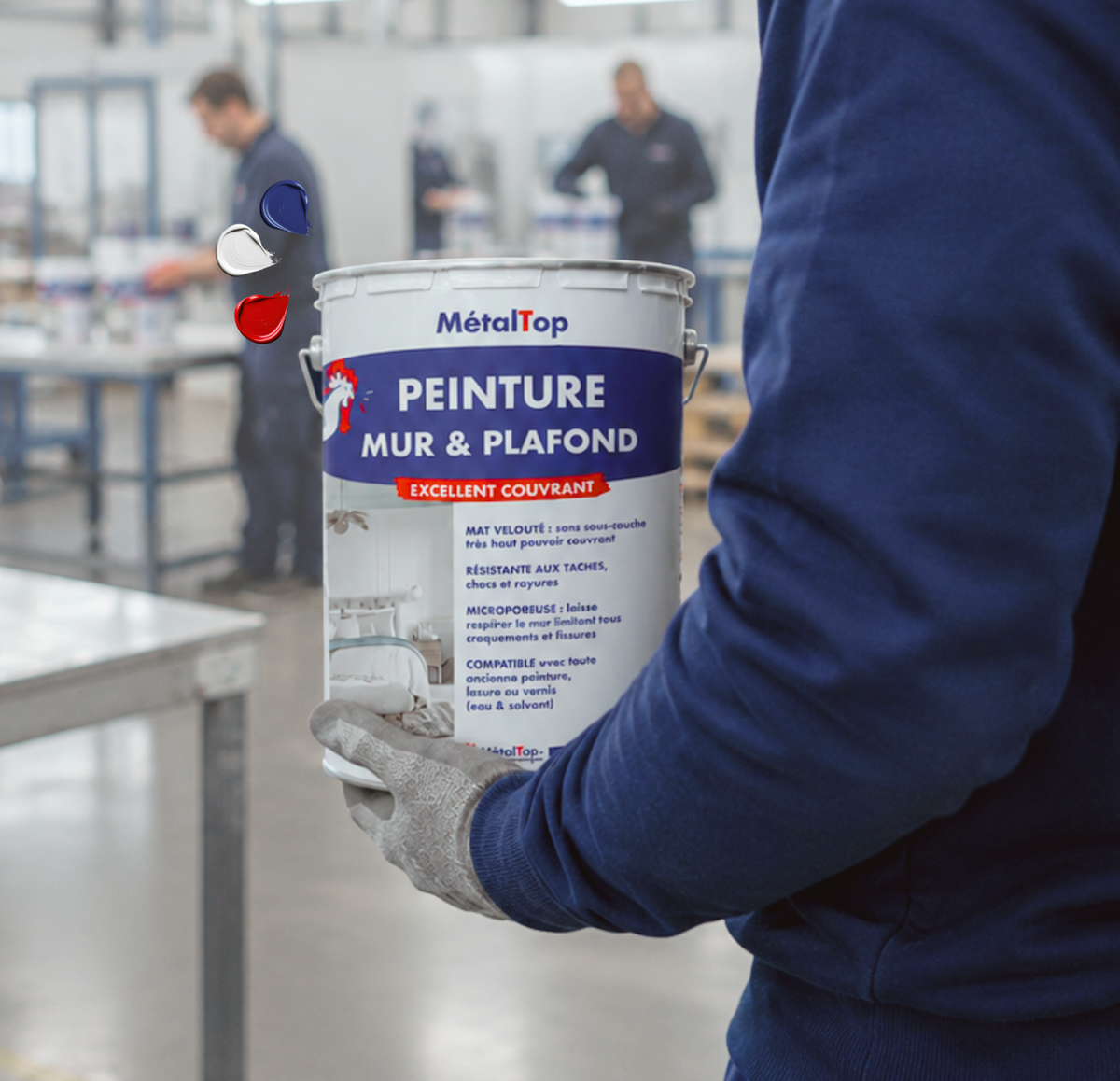 Peintures professionnelles Métaltop