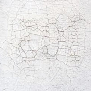 Craquelure d'une peinture