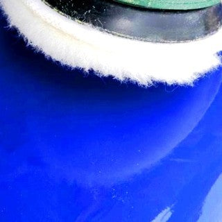 Polissage d'une peinture