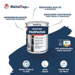 Pot de peinture parpaing MétalTop haute résistance, imperméabilisante et résistante aux UV