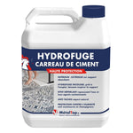 Bidon blanc d'hydrofuge pour carreau de ciment MétalTop, haute protection