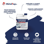 Bidon de durcisseur polyuréthane MétalTop pour peinture et vernis
