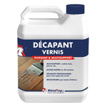 Bidon de décapant vernis MétalTop, puissant et multisupport, pour métal, bois et pierre