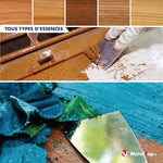 Décapant pour bois sur toutes essences : grattage de peinture et application de pâte décapante