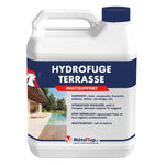 Bidon d'hydrofuge terrasse incolore MétalTop pour bois, béton et carrelage