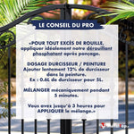 Conseil pro MétalTop : dosage du durcisseur à 12% dans la peinture pour portail en fer forgé
