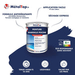 Pot de peinture MétalTop Margelle Piscine antidérapante, séchage express, tenue jusqu'à 10 ans