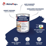 Pot de peinture MétalTop Plafond Cuisine résistant à l'humidité, finition mat velouté, émissions A+