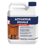 Bidon blanc Activateur Rouille MétalTop, effet naturel, pour supports ferreux