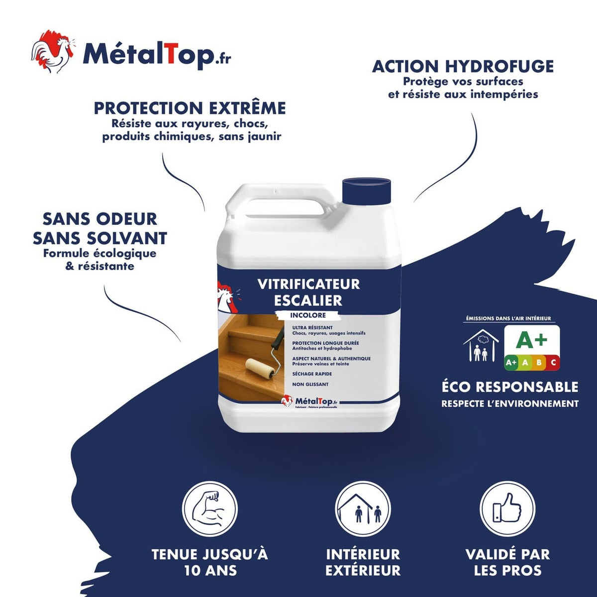 Présentation d’un vitrificateur Métaltop