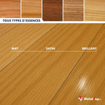 Lames de parquet en bois