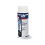 Bombe aérosol antirouille acier satiné-mat MétalTop