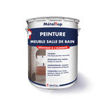 Pot de peinture MétalTop pour meuble de salle de bain, résistant à l'humidité