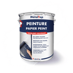 Pot de peinture MétalTop pour papier peint, finition velours, excellent couvrant