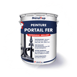 Peinture portail fer