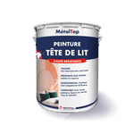 Pot de peinture Tête de Lit MétalTop haute résistance, illustration d'une chambre rose
