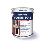 Pot de peinture volets bois MétalTop haute résistance, finition satinée