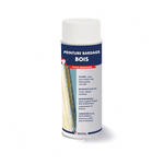 Bombe aérosol de peinture bardage bois haute résistance MétalTop, finition satinée