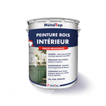 Pot de peinture bois intérieur MétalTop haute résistance avec cuisine verte sur l'étiquette