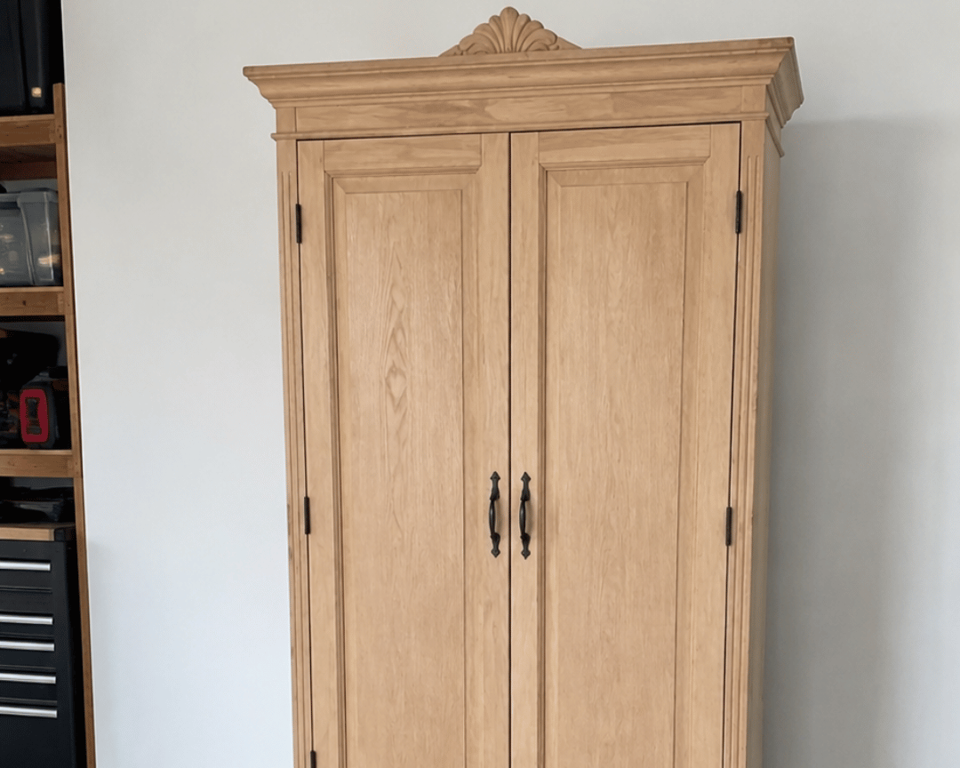 Après : Peindre un meuble en bois
