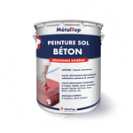 Pot de peinture MétalTop pour sol béton à résistance extrême, finition satinée