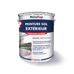 Pot de peinture MétalTop Peinture sol extérieur, résistance extrême, finition brillante
